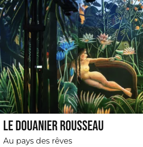 Picasso et Le Douanier Rousseau à » l’atelier des lumières »